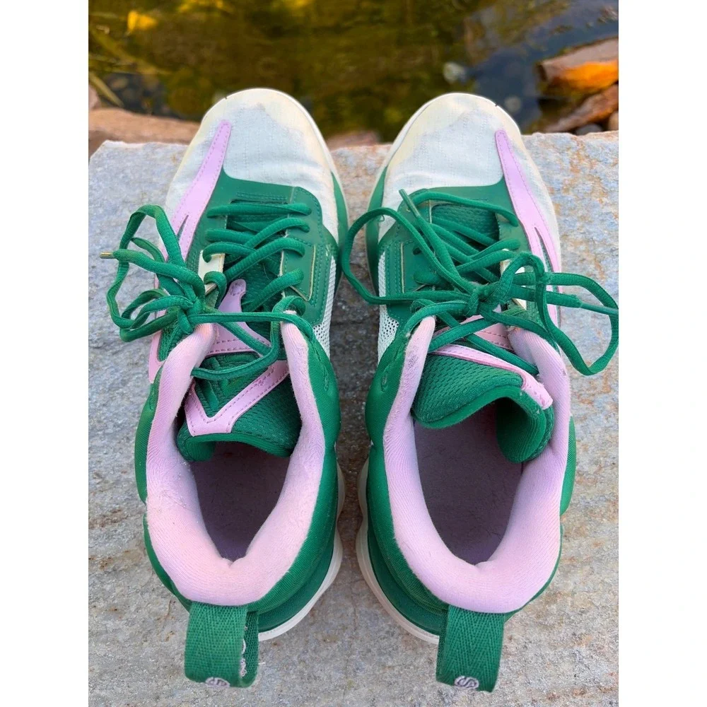 Nike Giannis Immortality 3 Green Pink Basketball Shoes DZ7533-300‎ Mens 8.5